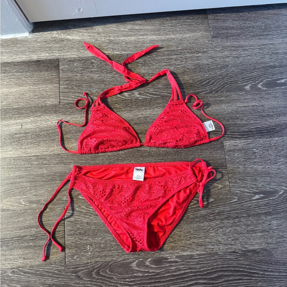 Red Bikini Set